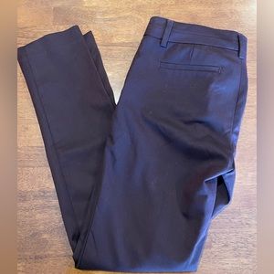 Banana Republic Martin Fit slim leg dark plum dress pants sz 6